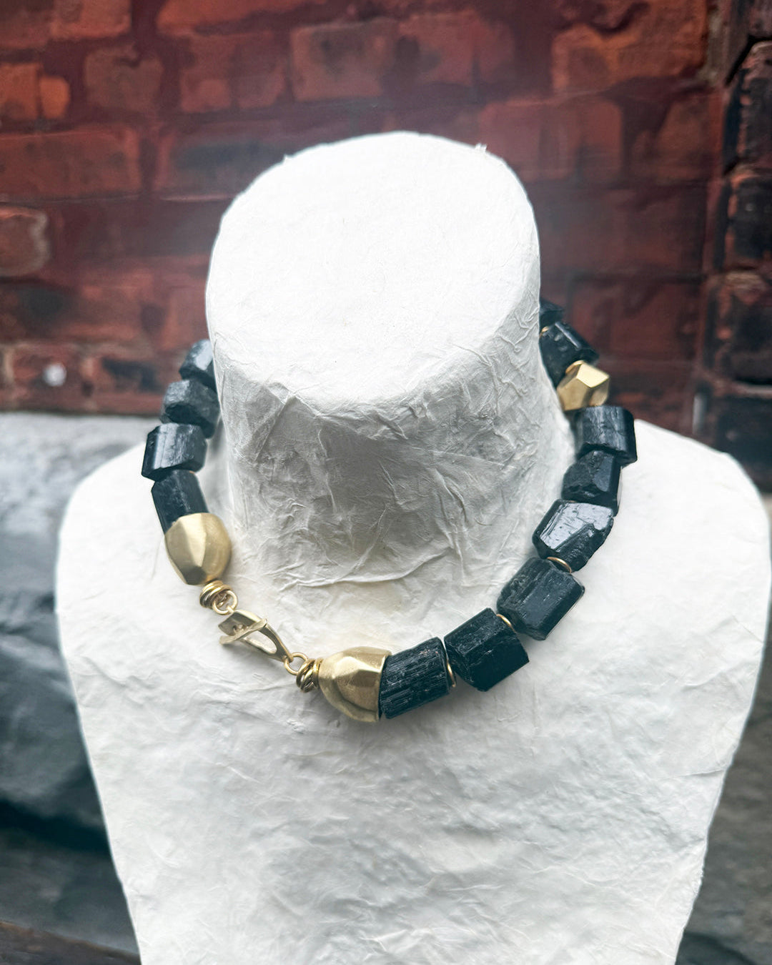 black necklace
