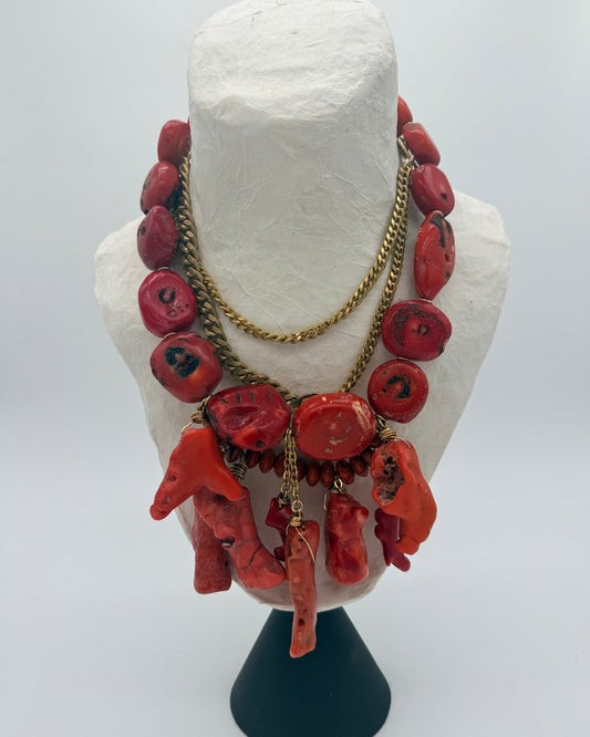 Daphne Coral Necklace