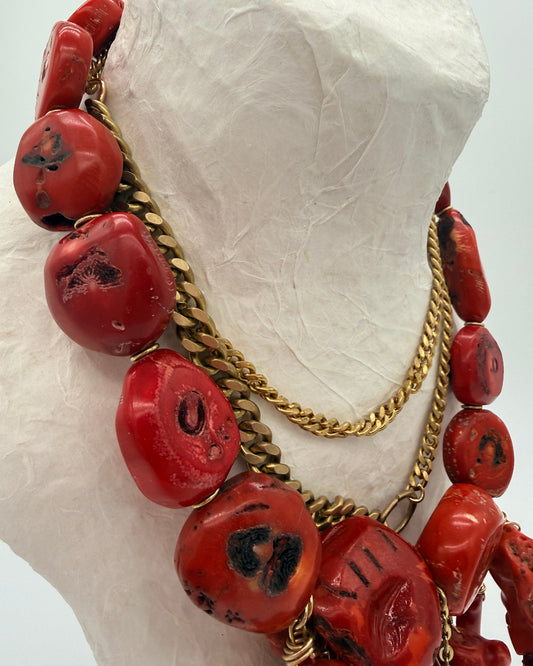 Daphne Coral Necklace